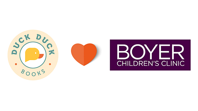 Duck Duck Books Supports Boyer Children’s Clinic as Its Inaugural Community Partner