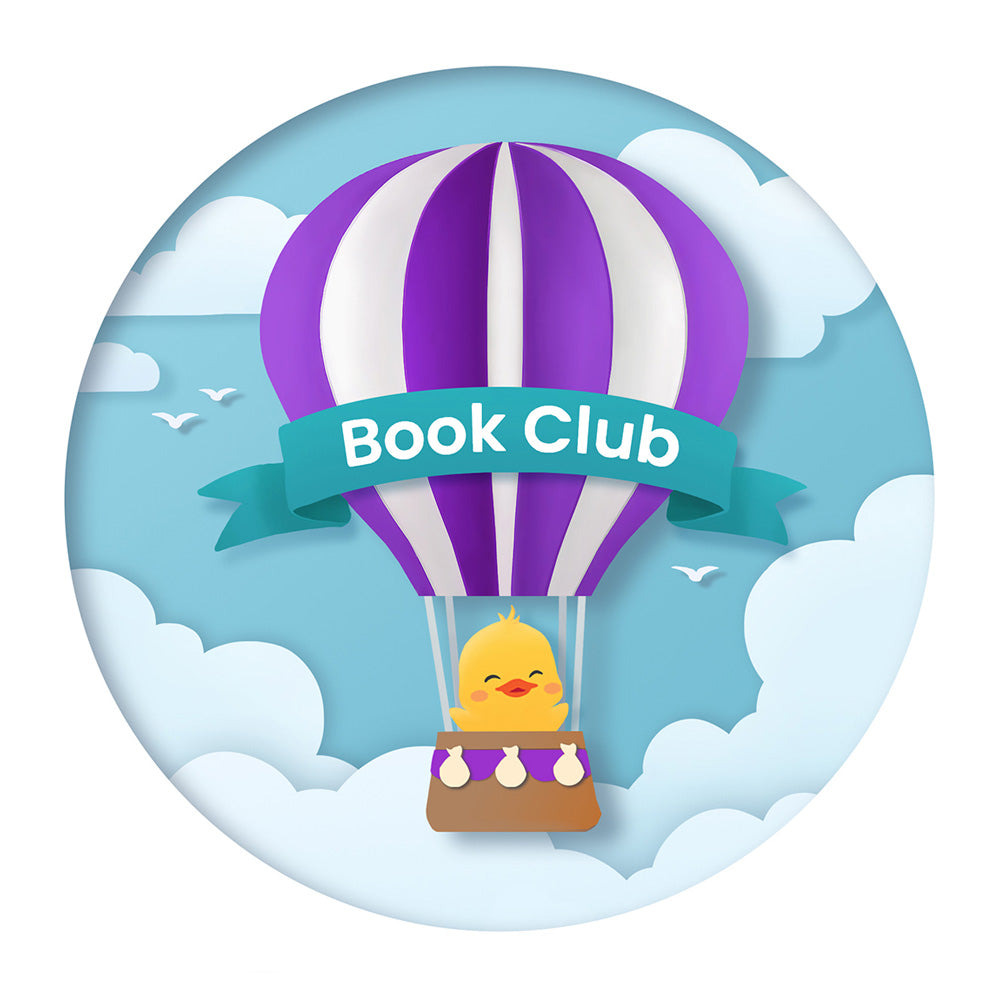 Duck Duck Books | English Book Club | duck in a hot air balloon