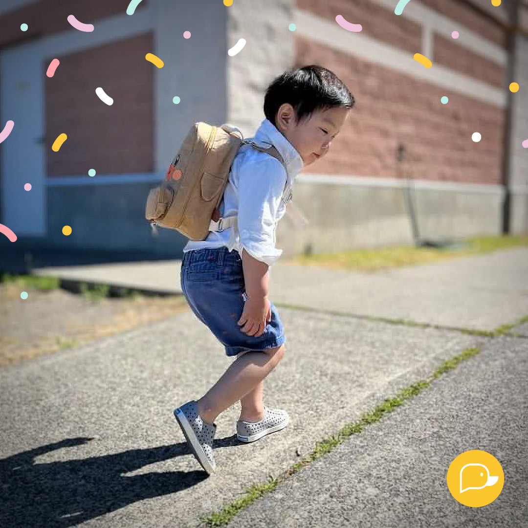 Convertible Kids Backpack | Duck Duck Eco Goods Duck Duck Books Convertible Kids Backpack | Duck Duck Eco Goods Duck Duck Books